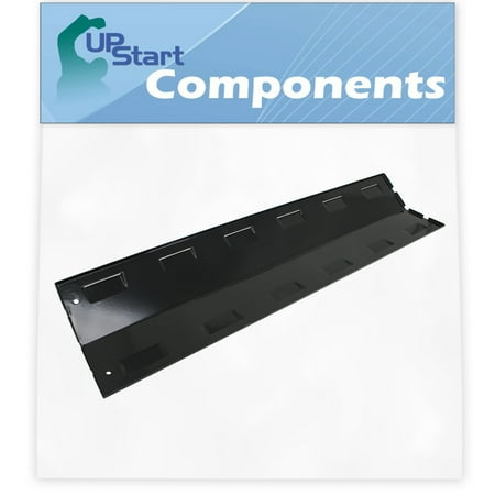 BBQ Grill Heat Shield Plate Tent Replacement Parts for Kenmore 415.16103 - Compatible Barbeque Porcelain Steel Flame Tamer, Guard, Deflector, Flavorizer Bar, Vaporizer Bar, Burner Cover 23 13/16"