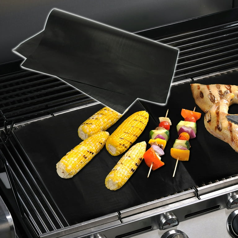 BBQ Grill Mat Easy Grilling Bake Nonstick Mats Cook Summer Non Stick Barbecue Cooking Sheet