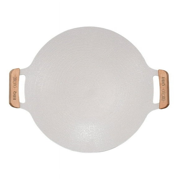 BBQ Grill Nonstick Griddle Pan, Binaural Design, Ideal for Outdoor Cooking, Enhanced Heat Distribution