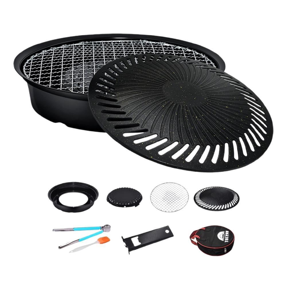 BBQ Grill Pan Non Stick Aluminum BBQ For Outdoor Cooking,stove top grill For outdoor campin grills,Barbecue trays and