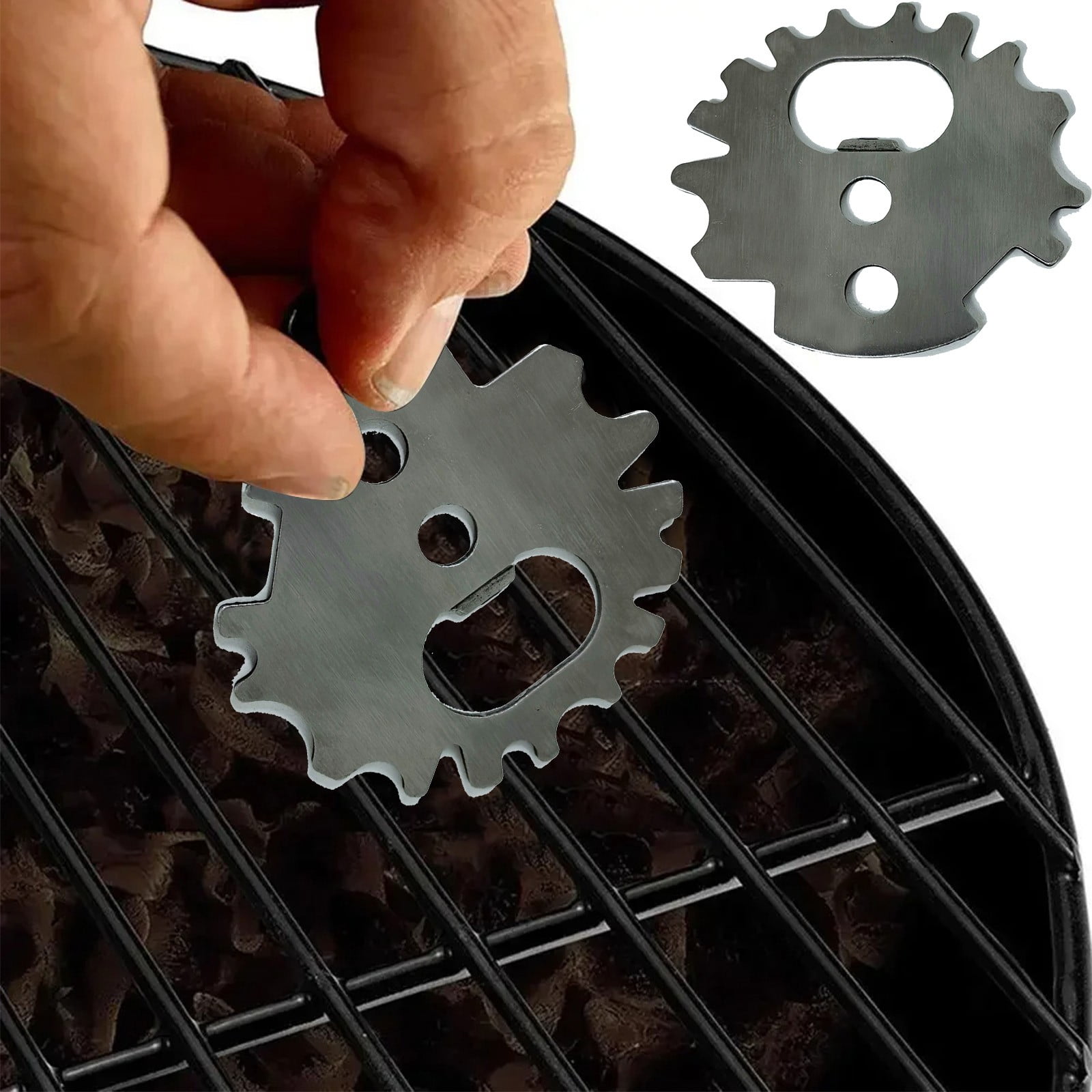 BBQ Grill Scraper Safe And Effective Cleaner Tool Outdoor Christmas