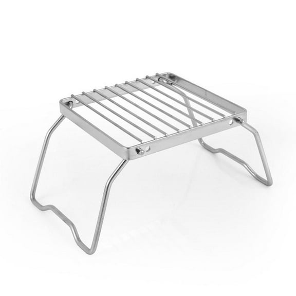 BBQ Grill Stainl Stl Portable Folding Barbecue Grill Mini Gas Stove G J0F5