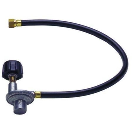 BBQ Grill TEC 1 Piece L P Regulator 24 Hose 3/8 Female Flare BCP80012