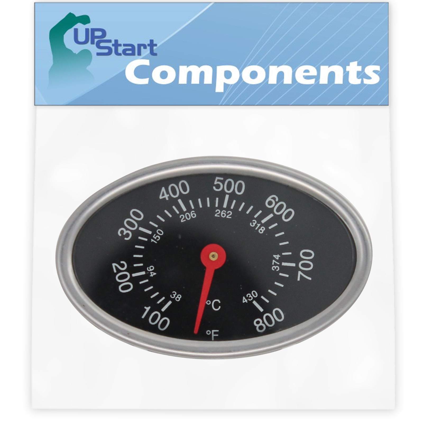 BBQ Grill Thermometer Heat Indicator Replacement Parts for Brinkmann