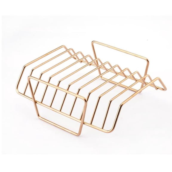 BBQ Grilled Rib Rack Thickened Tool Lamb Chop Grill Portable Simple