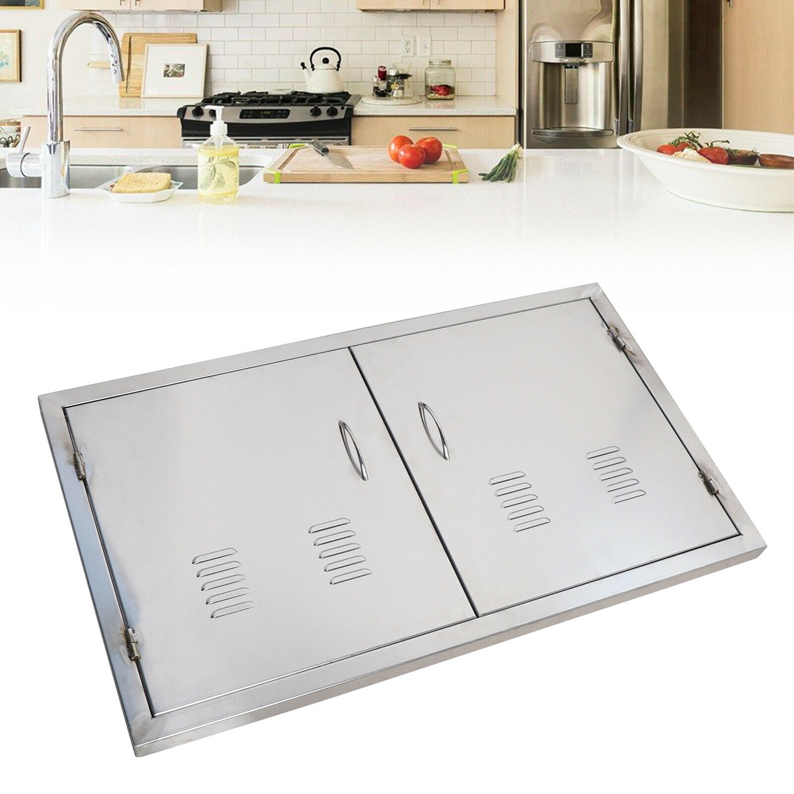 BBQ Island Access Doors Stainless Steel Kitchen Doors Outdoor