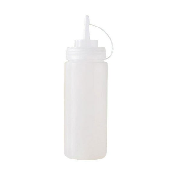 PE Plastic Sauce Dispenser Bottle - Ideal for Ketchup and Salad Dressing