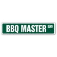 thumbnail image 1 of BBQ MASTER Street Sign Childrens Name Room Sign | Indoor/Outdoor |  30" Wide, 1 of 5