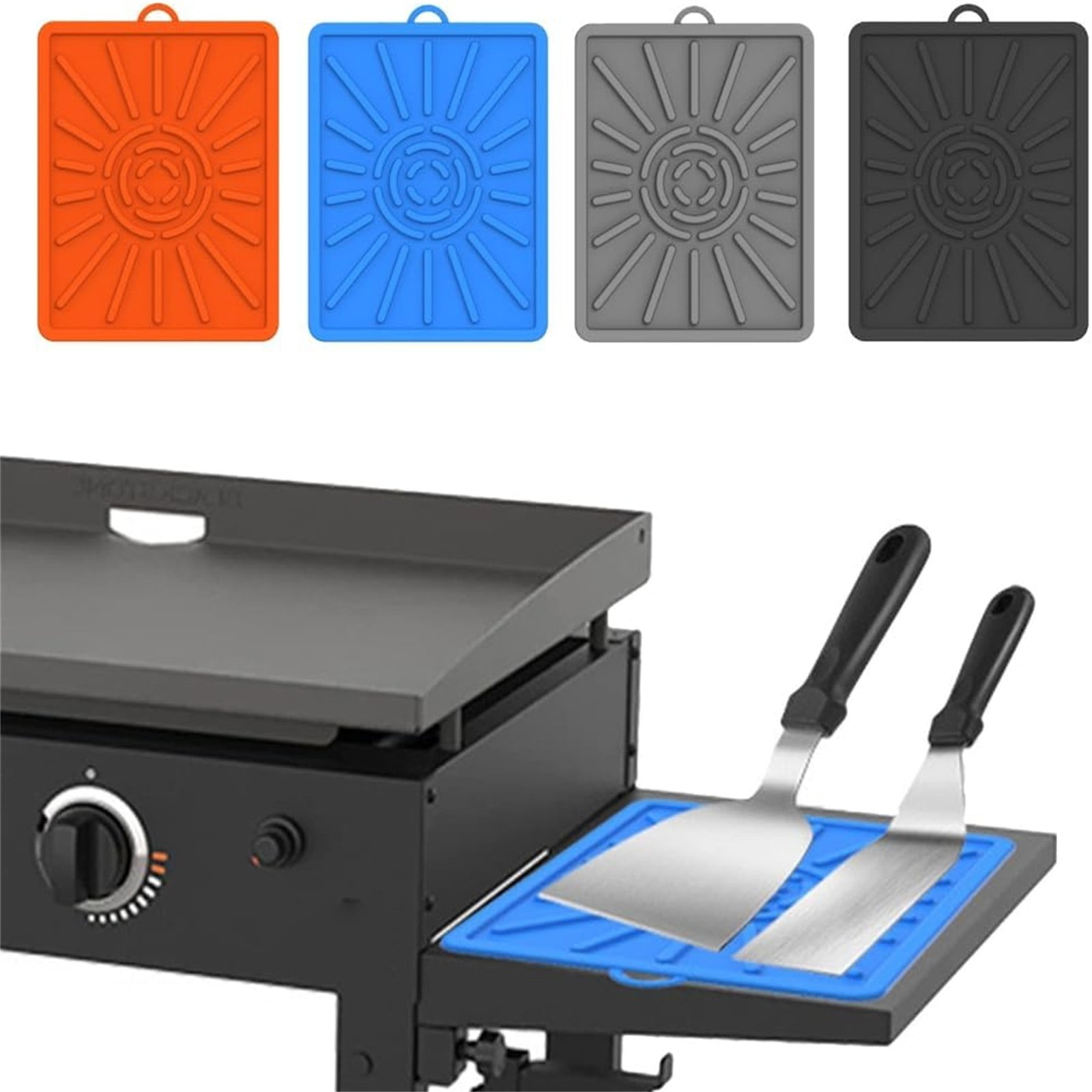 Bbq Mat Bunnings Grill Prep Trays | BBQ Tool Mats, BBQ Utensil Grey ...