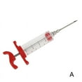 thumbnail image 1 of BBQ Meat Syringe Marinade Injector with Needles Turkey Syringe Sauce Injection, 1 of 13