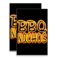 thumbnail image 1 of BBQ Nachos (24" X 36") Vinyl Decal Only (Pack of 2) |Sign|Sticker|Poster, 1 of 4