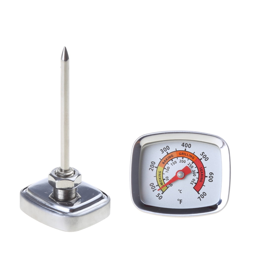 BBQ Outdoor Barbecue Smoker Grill Stainless Steel Barbecue Thermometers ...