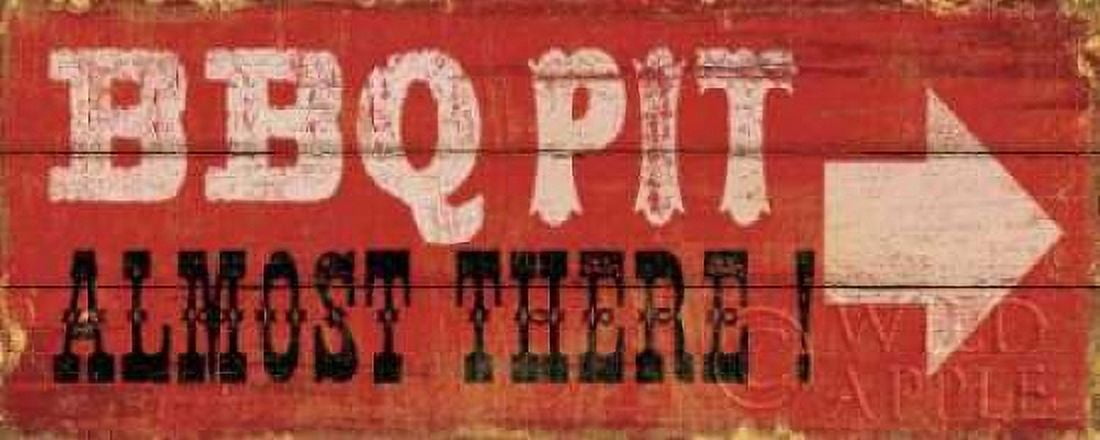 BBQ Pit Canvas Art - Pela Studio (10 x 20)
