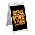 thumbnail image 1 of BBQ Pork Loin (24" X 36") Standard A-Frame Signicade, Includes Decal Applied To Stand, 1 of 4