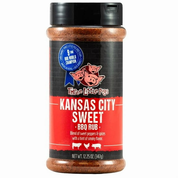 BBQ RUB TLP KCSW 12.25OZ (Pack of 1)