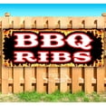 thumbnail image 1 of BBQ Ribs 13 oz Vinyl Banner With Metal Grommets, 1 of 4