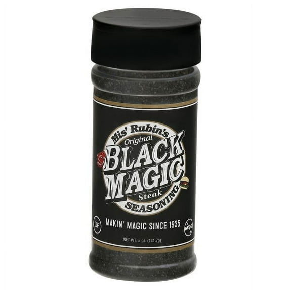 BBQ Rub "Black Magic" Mis’ Rubin’s Steak Rub & Chicken Seasoning: Gourmet Spices
