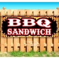thumbnail image 1 of BBQ Sandwich 13 oz Vinyl Banner With Metal Grommets, 1 of 4