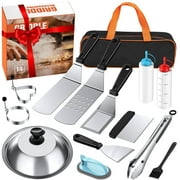 BBQ Set Grilling Tool Kit for Blackstone Griddle Accessories,14 Pieces BBQ Griddle Kit Grill Tools Set for Blackstone and Camp Chef