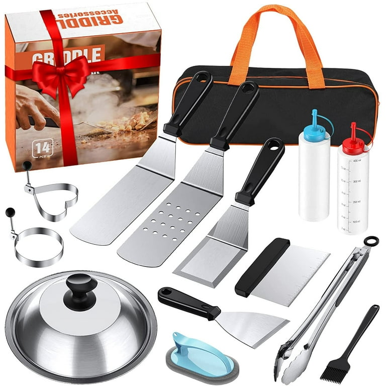 For Blackstone Griddle Accessories Kit 13PCS BBQ Grill Tools Set Outdoor  Camping