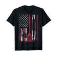 thumbnail image 1 of BBQ Smoker Barbecue Chef Smoking Tools Grilling Pit Master T-Shirt, 1 of 7