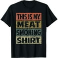 BBQ Smoker Gift Shirt Funny Vintage Grilling Meat Smoking TShirt