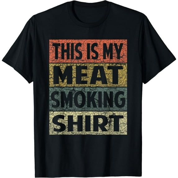 BBQ Smoker Gift Shirt Funny Vintage Grilling Meat Smoking T-Shirt