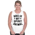 thumbnail image 1 of BBQ Spirit Animal Foodie Saying Tank Top T Shirts Men Women Brisco Brands S, 1 of 6