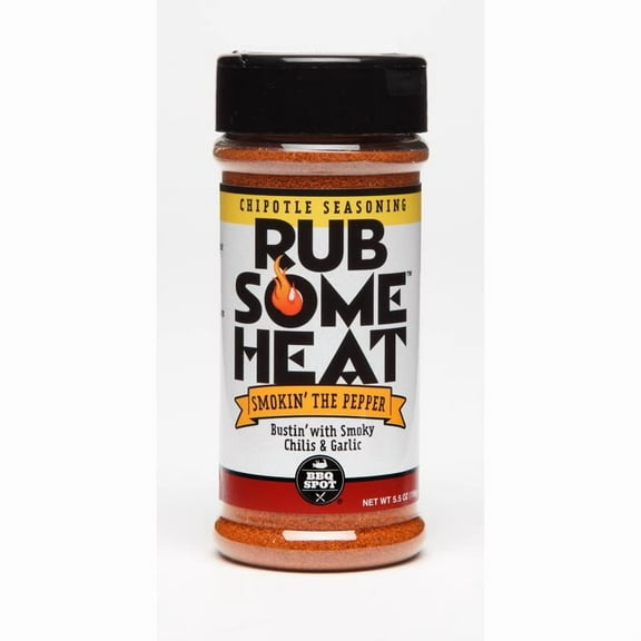 Rub Some Heat on Your Meat Chipotle BBQ Rub 5.5 Oz