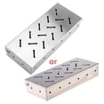 thumbnail image 1 of BBQ Stainless Steel Smoker Box Wood Pellet Charcoal Grilling Generator, 1 of 11