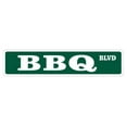 thumbnail image 1 of BBQ Street Sign barbeque lover grill sauce grilling | Indoor/Outdoor |  36" Wide, 1 of 5