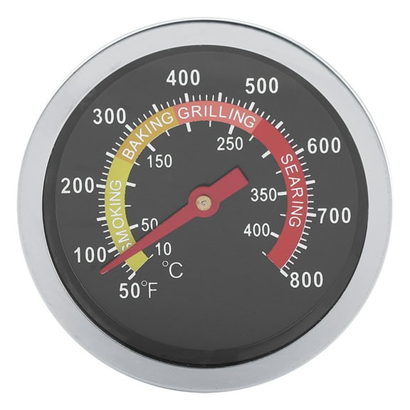 BBQ Temperature Gauge, Easy To Install M10 Screw Thread Thermometer for Grill
