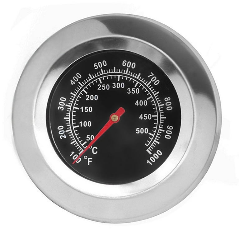 BBQ Temperature Gauge Thermometer Replacement for Master Forge Cuisinart Backyard Uniflame and Other Gas Grill Stainless Steel High Temperature Heat Indicator 100F to 1000F Walmart