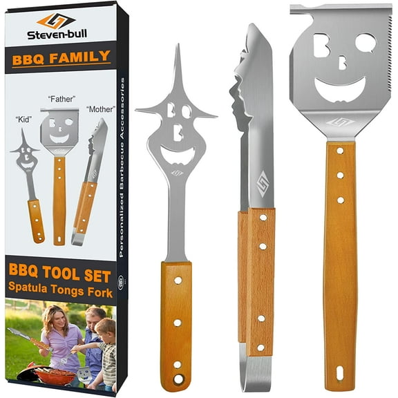 BBQ Tools Grill Set, Extra Long BBQ Accessories,Grill Accessories for Outdoor Grill,Best BBQ Grilling Gifts for Men Unique