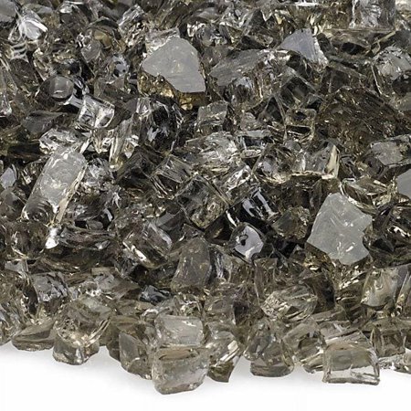 BBQGuys Signature 1/4-Inch Bronze Fire Glass - 10 Pounds