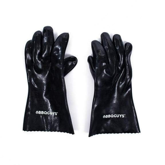 BBQGuys Signature Insulated Rubber Grilling Gloves - BBQ-RBG