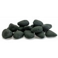 thumbnail image 1 of BBQGuys Signature Matte Black Lite Stones - 15 Stone Set, 1 of 3