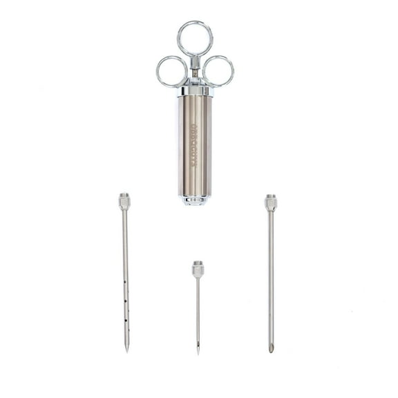 BBQGuys Signature Stainless Steel Meat Injector - BBQ-MIJ
