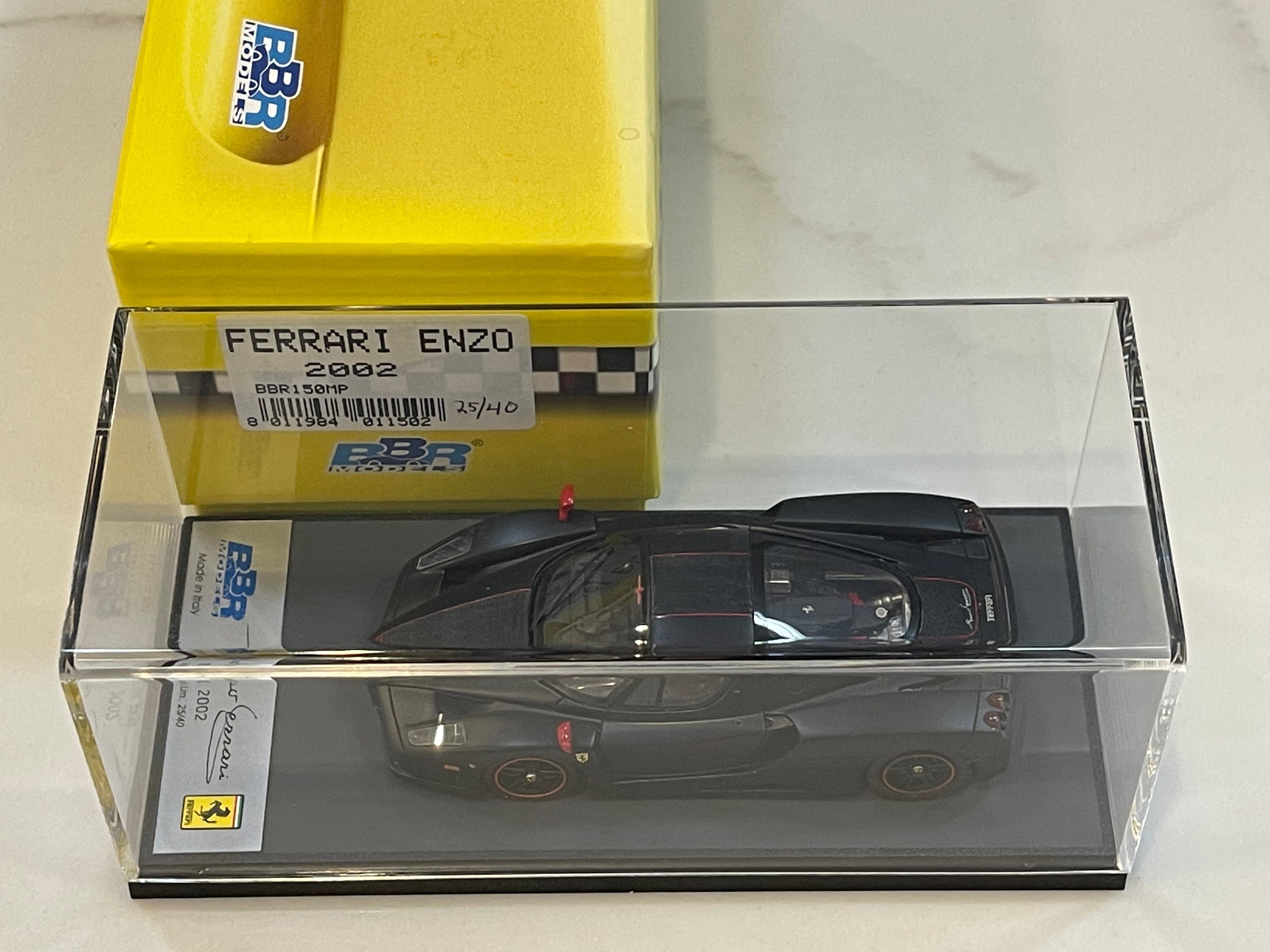 1/43 限定35台 BBR Ferrari Enzo Gloss Black Ferrari Enzo Matt Black-Gloss Black Stripe - Special Edition