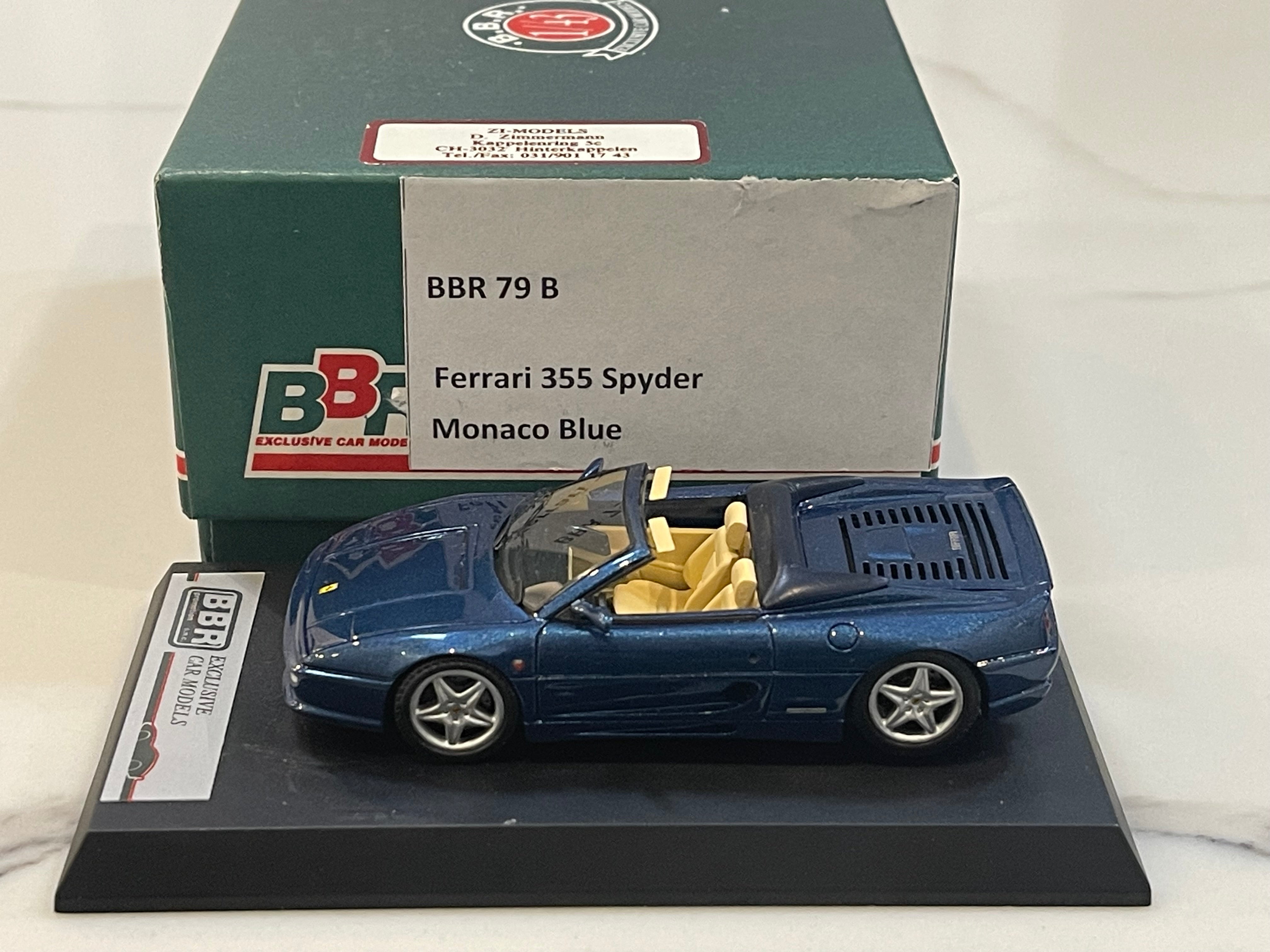 Mini Champs 1/43 Ferrari F355 Spider 1994 Black | eBay