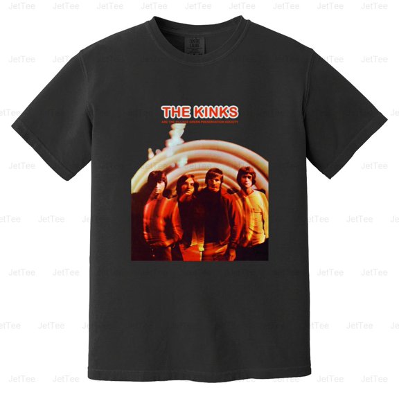 BBRB-009 The Kinks - The Kinks Are The Village Green Preservation Society Comfort Color T-Shirt Unisex, up to 4XL