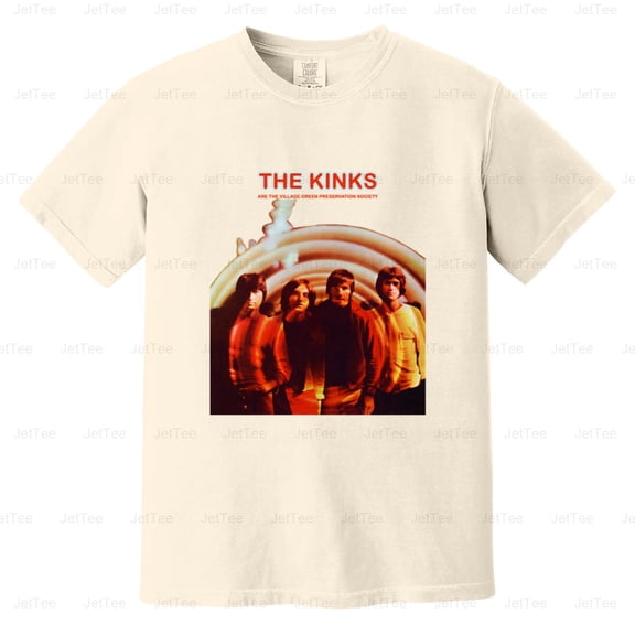 BBRB-009 The Kinks - The Kinks Are The Village Green Preservation Society Comfort Color T-Shirt Unisex, up to 4XL