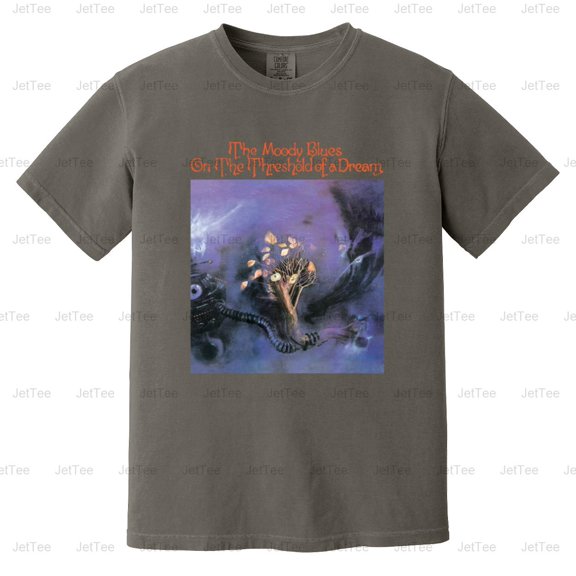 BBRB-028 The Moody Blues - On The Threshold Of A Dream Music Album Comfort Color T-Shirt Unisex, up to 4XL