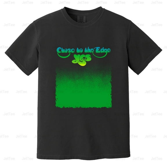 BBRB-030 Yes Band - Close To The Edge Music Album Cover Comfort Color T-Shirt Unisex, up to 4XL