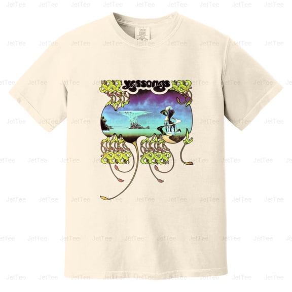 BBRB-030 Yes Band - Yessongs Music Album Cover Comfort Color T-Shirt Unisex, up to 4XL