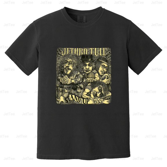 BBRB-034 Jethro Tull - Stand Up Prog Rock Music Comfort Color T-Shirt Unisex, up to 4XL