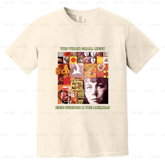 BBRB-052 Eric Burdon & The Animals - The Twain Shall Meet Blues Rock Comfort Color T-Shirt Unisex, up to 4XL