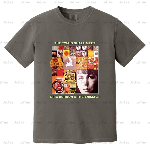BBRB-052 Eric Burdon & The Animals - The Twain Shall Meet Blues Rock Comfort Color T-Shirt Unisex, up to 4XL