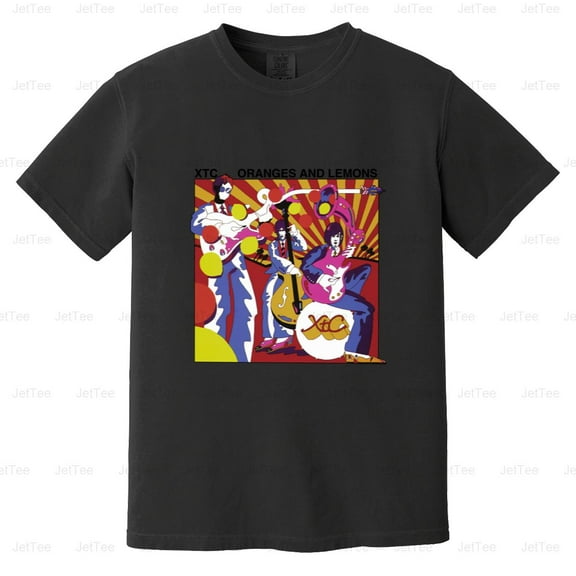 BBRB-079 XTC - Oranges And Lemons New Wave Music Comfort Color T-Shirt Unisex, up to 4XL