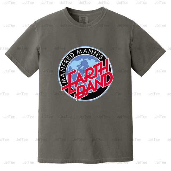 BBRB-099 Manfred Mann's Earth Band Prog Rock Music Comfort Color T-Shirt Unisex, up to 4XL